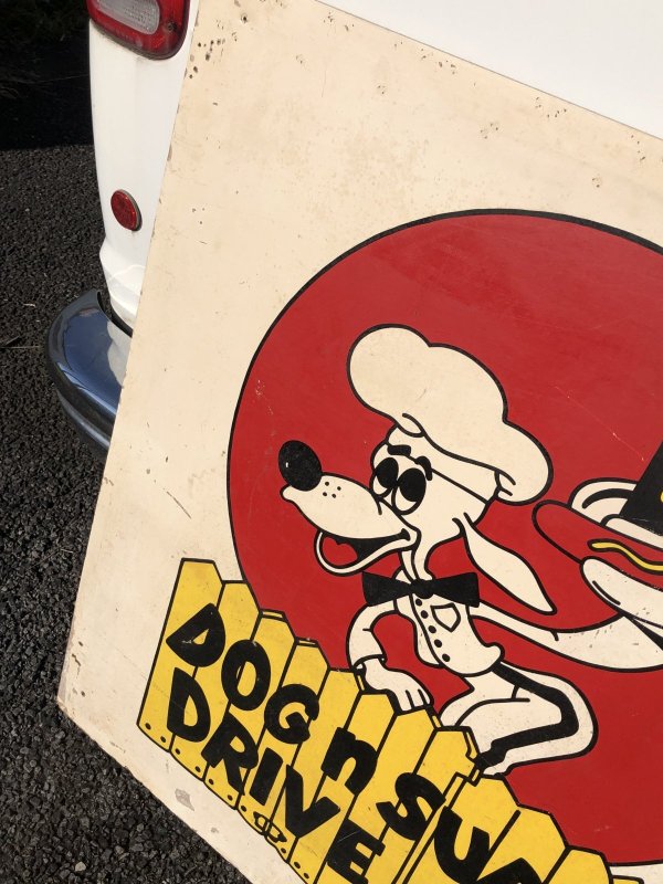 画像2: Vintage Advertising Dog n Suds Hot Dog and Root Beer Drive-in Store Display Sign RARE! HTF!! (A038)