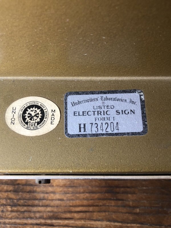 画像17: 60s Vintage Burgermeister Beer Advertising Lighted Store Display Sign (A039)