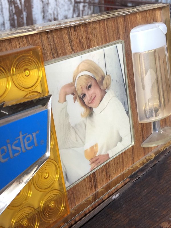 画像10: 60s Vintage Burgermeister Beer Advertising Lighted Store Display Sign (A039)