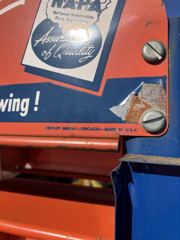 画像6: 【店舗引き取り限定】 Vintage Napa ECHLIN Automotive Mechanic's Parts Freestanding Metal Cabinet (A049)