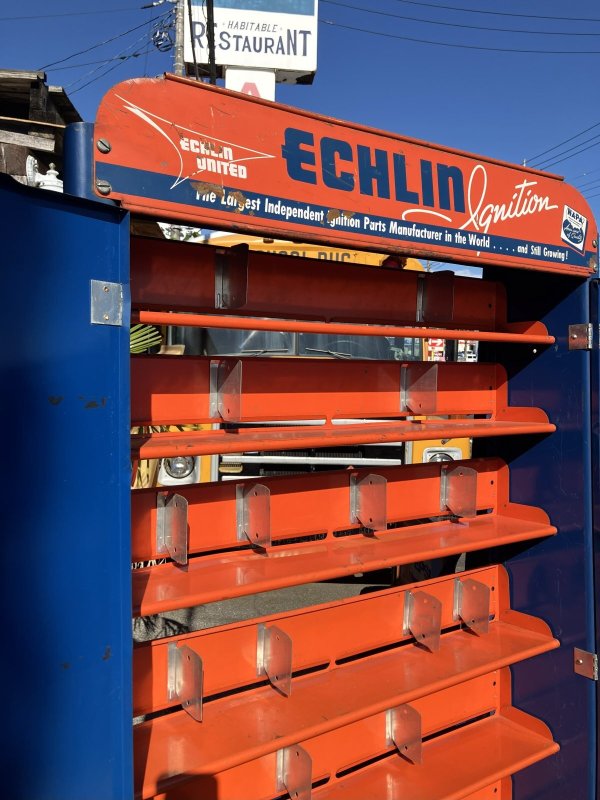 画像8: 【店舗引き取り限定】 Vintage Napa ECHLIN Automotive Mechanic's Parts Freestanding Metal Cabinet (A049)