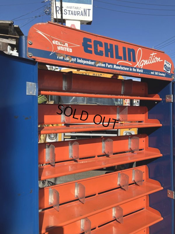 画像8: 【店舗引き取り限定】 Vintage Napa ECHLIN Automotive Mechanic's Parts Freestanding Metal Cabinet (A049)
