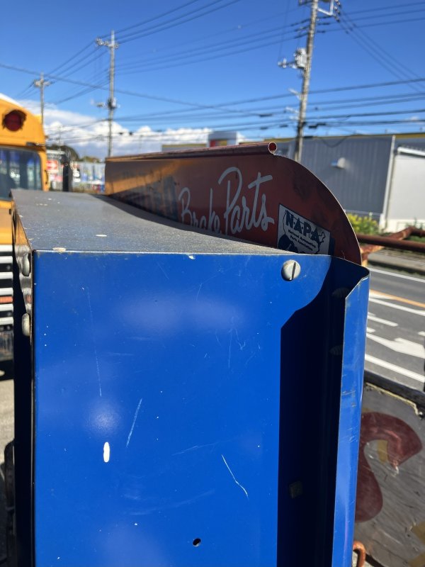 画像7: 【店舗引き取り限定】 Vintage Napa ECHLIN Automotive Mechanic's Parts Freestanding Metal Cabinet (A049)
