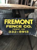 Vintage Fremont Fence Co Sign (A056)
