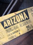 画像4: Vintage Arizona Fence Co Sign (A057) (4)