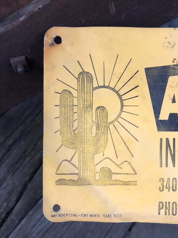 画像3: Vintage Arizona Fence Co Sign (A057)