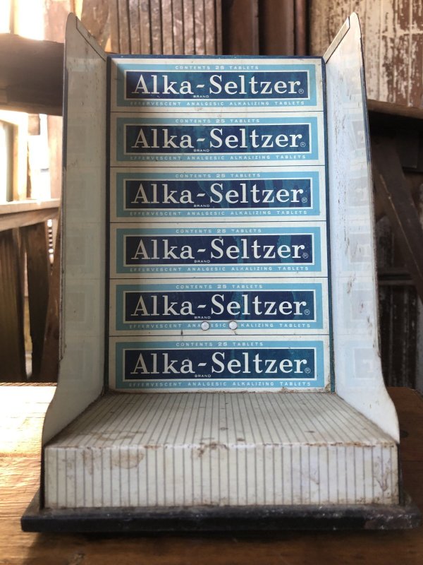 画像13: 70s Vintage Alka Seltzer Counter Display W/Tape Dispenser (A059)