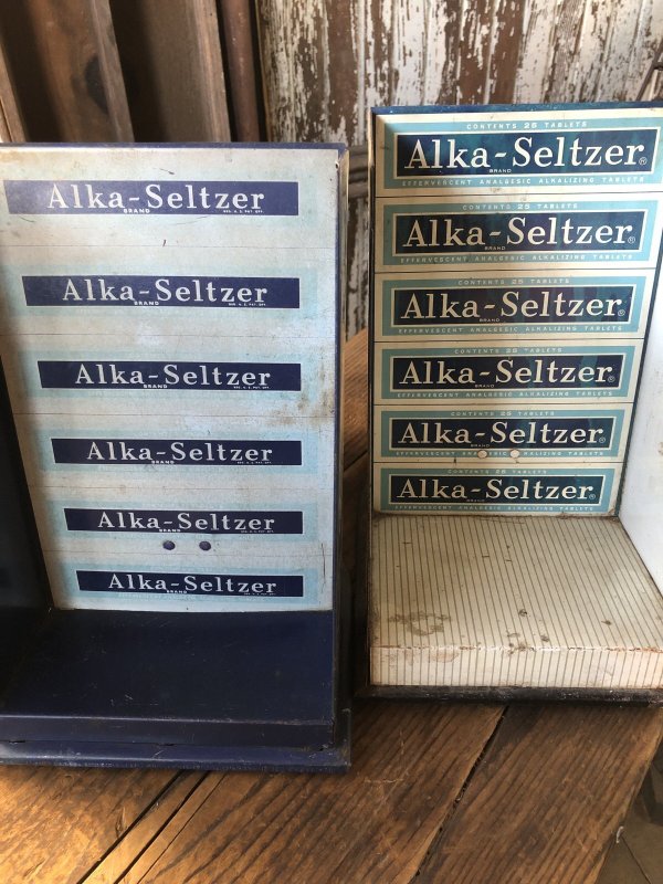画像19: 50s Vintage Alka Seltzer Counter Display W/Tape Dispenser (A060)