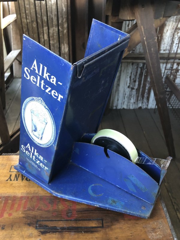 画像6: 50s Vintage Alka Seltzer Counter Display W/Tape Dispenser (A060)