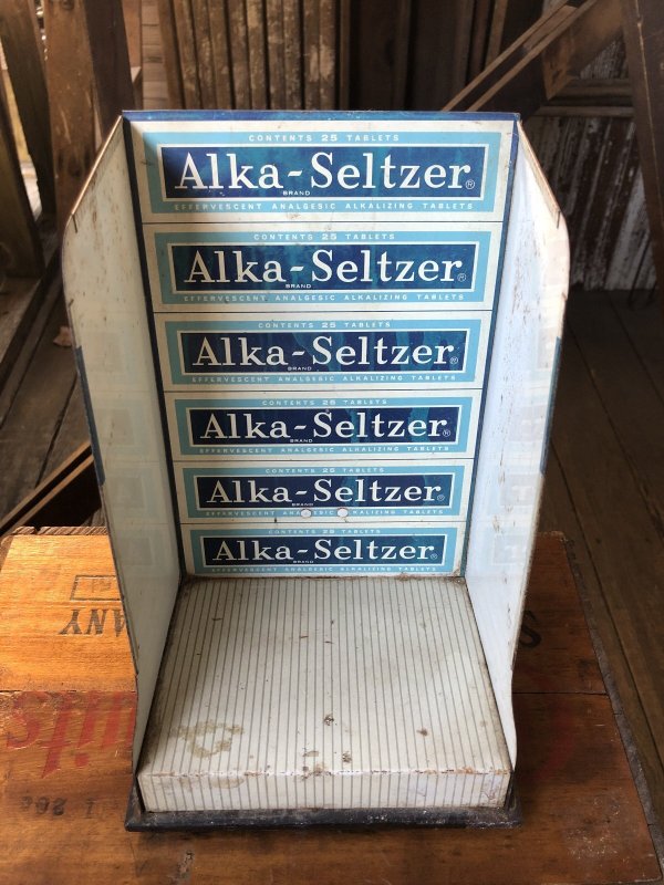 画像3: 70s Vintage Alka Seltzer Counter Display W/Tape Dispenser (A059)