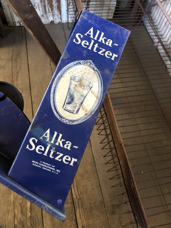 画像15: 50s Vintage Alka Seltzer Counter Display W/Tape Dispenser (A060)
