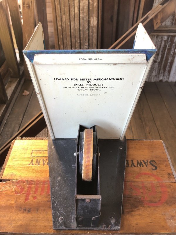 画像6: 70s Vintage Alka Seltzer Counter Display W/Tape Dispenser (A059)