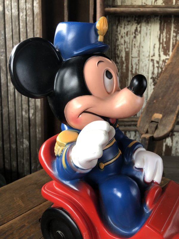 画像9: 70s Vintage Disney Mickey Mouse Parade Coin Bank (A061)