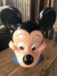 画像8: 70s Vintage Disney Mickey Mouse Face Coin Bank (A063) (8)