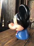 画像2: 70s Vintage Disney Mickey Mouse Face Coin Bank (A063) (2)
