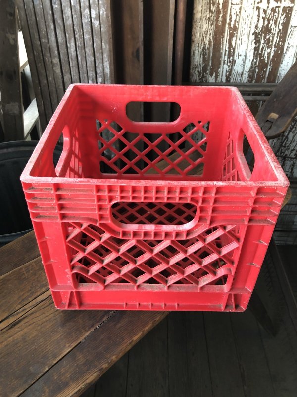 画像2: Vintage USA  DAIRY FOODS Heavy Duty Plastic Milk Crate SMITH'S (D) 