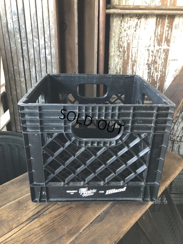 画像1: Vintage USA  DAIRY FOODS Heavy Duty Plastic Milk Crate Prairie farms (H) 
