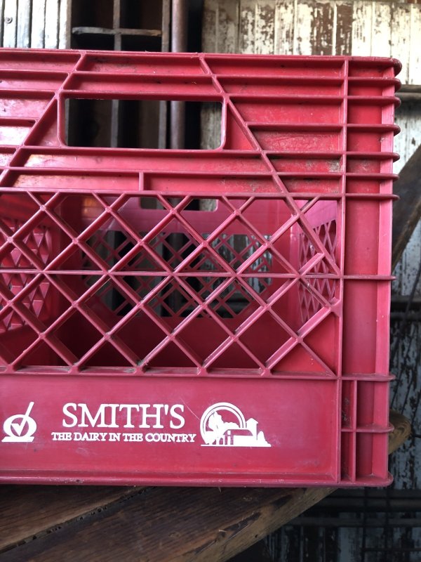 画像5: Vintage USA  DAIRY FOODS Heavy Duty Plastic Milk Crate SMITH'S (B) 