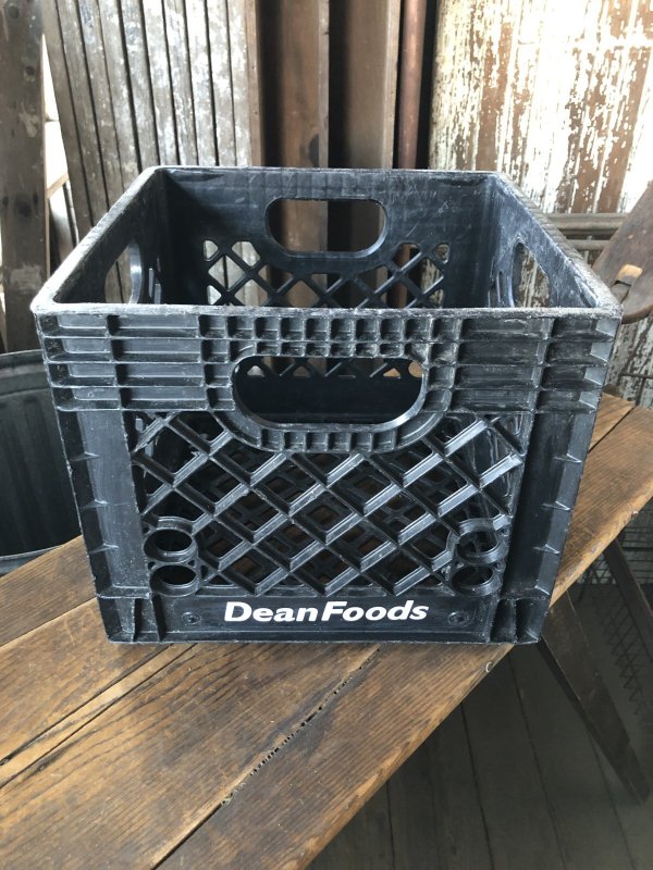 画像1: Vintage USA  DAIRY FOODS Heavy Duty Plastic Milk Crate Dean Foods (F) 