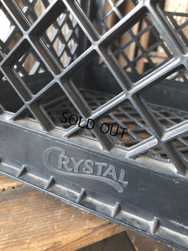 画像5: Vintage USA  DAIRY FOODS Heavy Duty Plastic Milk Crate CRYSTAL (K) 