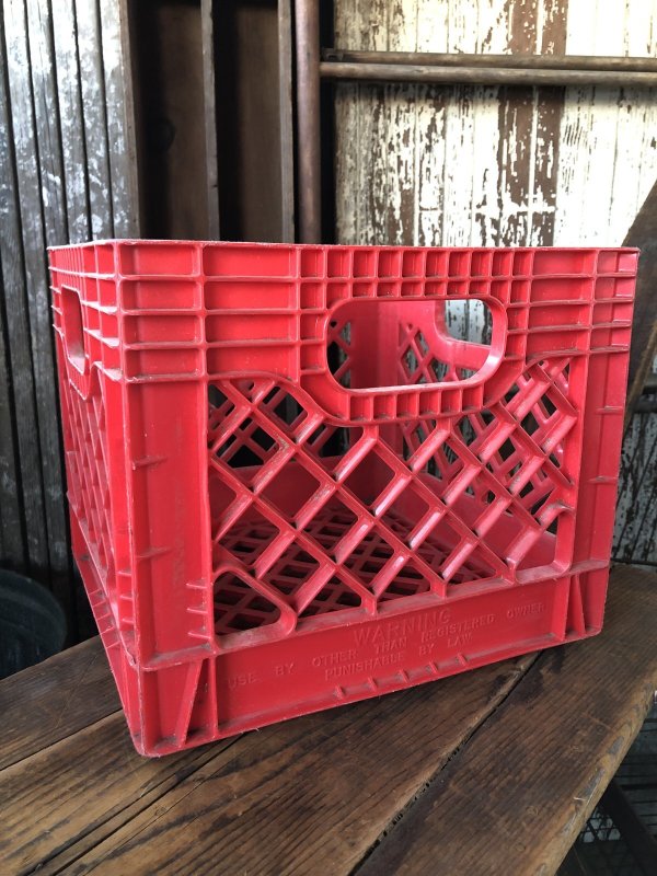 画像5: Vintage USA  DAIRY FOODS Heavy Duty Plastic Milk Crate SMITH'S (D) 