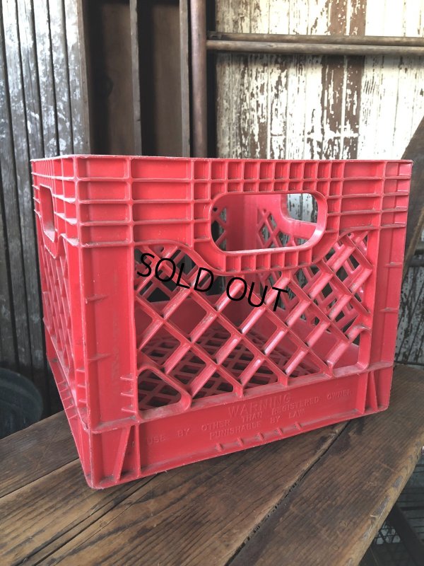 画像5: Vintage USA  DAIRY FOODS Heavy Duty Plastic Milk Crate SMITH'S (D) 