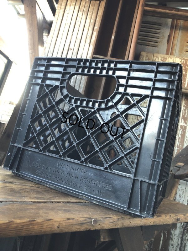 画像2: Vintage USA  DAIRY FOODS Heavy Duty Plastic Milk Crate Prairie farms (H) 