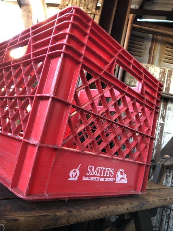 画像3: Vintage USA  DAIRY FOODS Heavy Duty Plastic Milk Crate SMITH'S (A) 