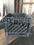 Vintage USA  DAIRY FOODS Heavy Duty Plastic Milk Crate CRYSTAL (K) 