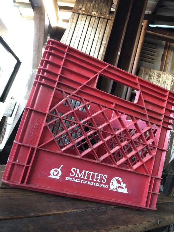 画像4: Vintage USA  DAIRY FOODS Heavy Duty Plastic Milk Crate SMITH'S (B) 