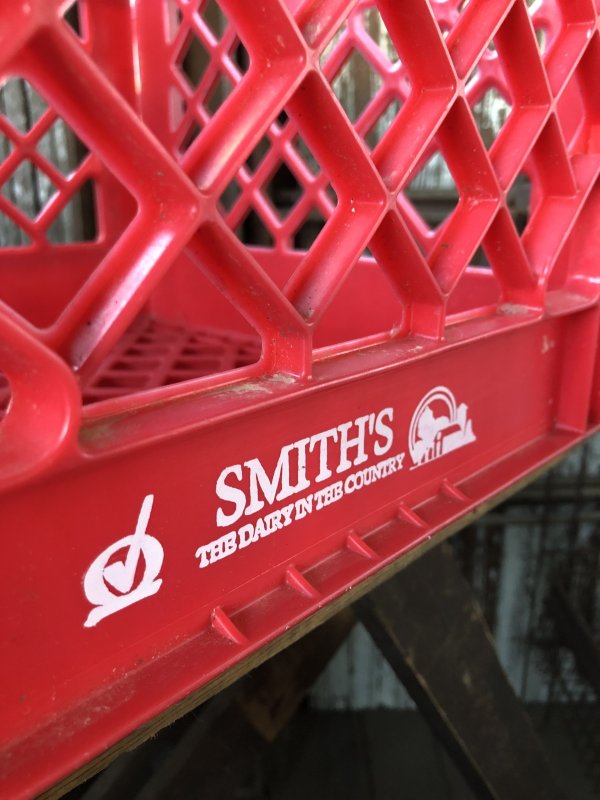 画像6: Vintage USA  DAIRY FOODS Heavy Duty Plastic Milk Crate SMITH'S (C) 