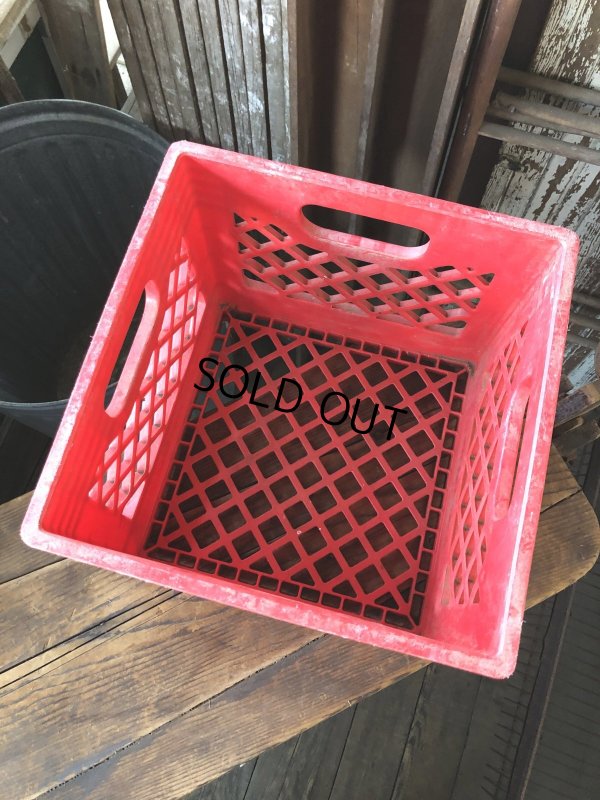 画像7: Vintage USA  DAIRY FOODS Heavy Duty Plastic Milk Crate SMITH'S (D) 