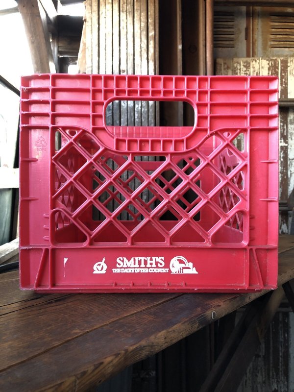 画像3: Vintage USA  DAIRY FOODS Heavy Duty Plastic Milk Crate SMITH'S (C) 