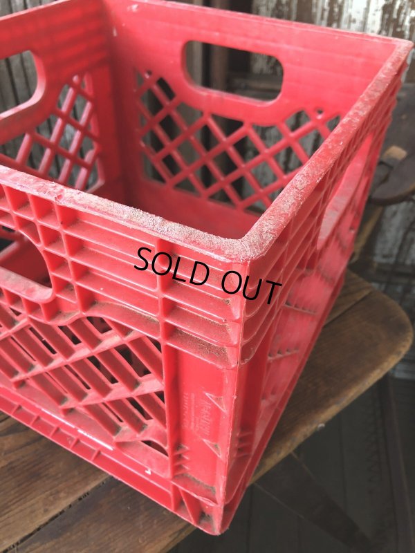 画像6: Vintage USA  DAIRY FOODS Heavy Duty Plastic Milk Crate SMITH'S (D) 
