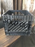 Vintage USA  DAIRY FOODS Heavy Duty Plastic Milk Crate Dean Foods (J) 