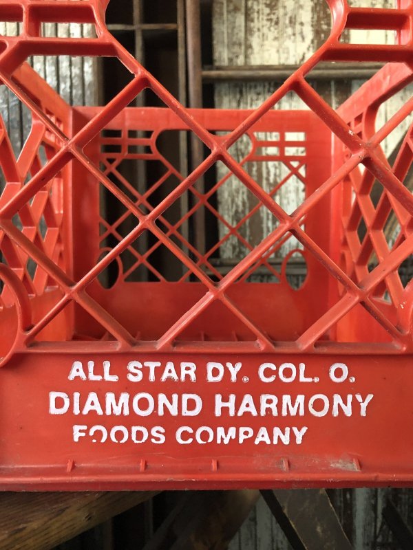 画像4: Vintage USA  DAIRY FOODS Heavy Duty Plastic Milk Crate DIAMOND HARMONY (T) 