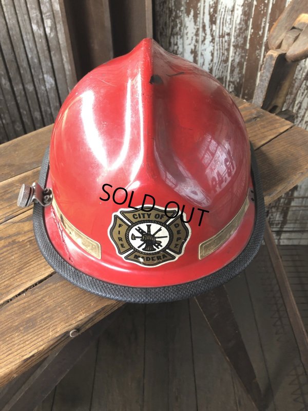 画像1: Vintage Firefighter's Helmet (A065)