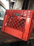 画像2: Vintage USA  DAIRY FOODS Heavy Duty Plastic Milk Crate SAME DAY DAYRIES (R)  (2)