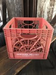 画像1: Vintage USA  DAIRY FOODS Heavy Duty Plastic Milk Crate HAWTHORN MELLODY (X)  (1)