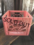 Vintage USA  DAIRY FOODS Heavy Duty Plastic Milk Crate HAWTHORN MELLODY (X) 