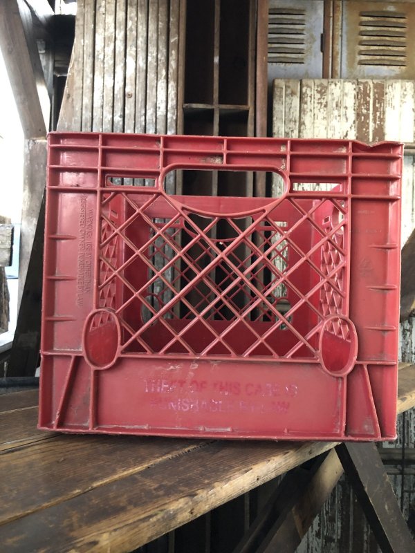 画像6: Vintage USA  DAIRY FOODS Heavy Duty Plastic Milk Crate Oakhurst (V) 