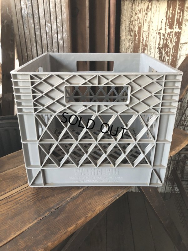 画像4: Vintage USA  DAIRY FOODS Heavy Duty Plastic Milk Crate FOSTER FARMS (P) 