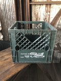 Vintage USA  DAIRY FOODS Heavy Duty Plastic Milk Crate LOUIS Trauth Dairy Inc. (Q) 