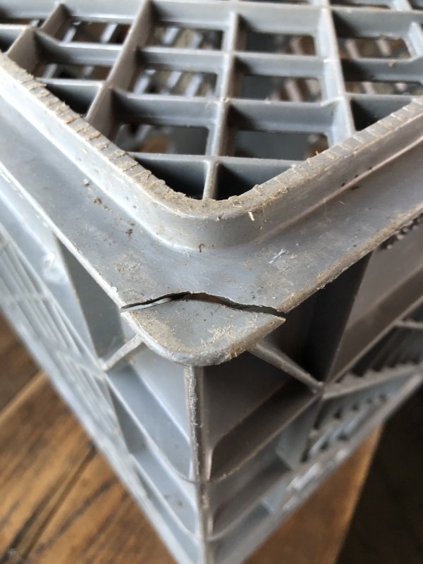 画像9: Vintage USA  DAIRY FOODS Heavy Duty Plastic Milk Crate H.MEYER DAIRY CO. (N) 