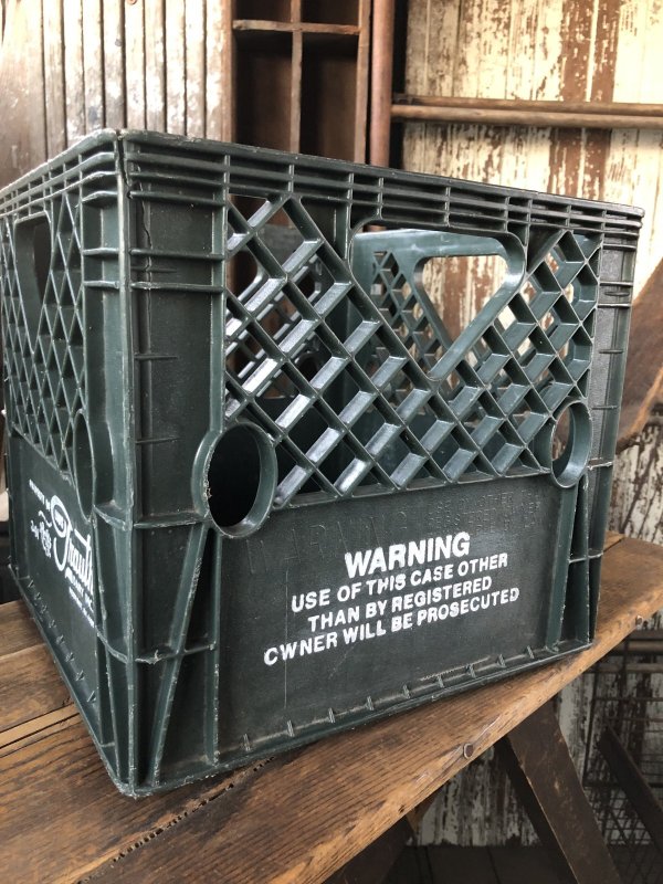画像5: Vintage USA  DAIRY FOODS Heavy Duty Plastic Milk Crate LOUIS Trauth Dairy Inc. (Q) 
