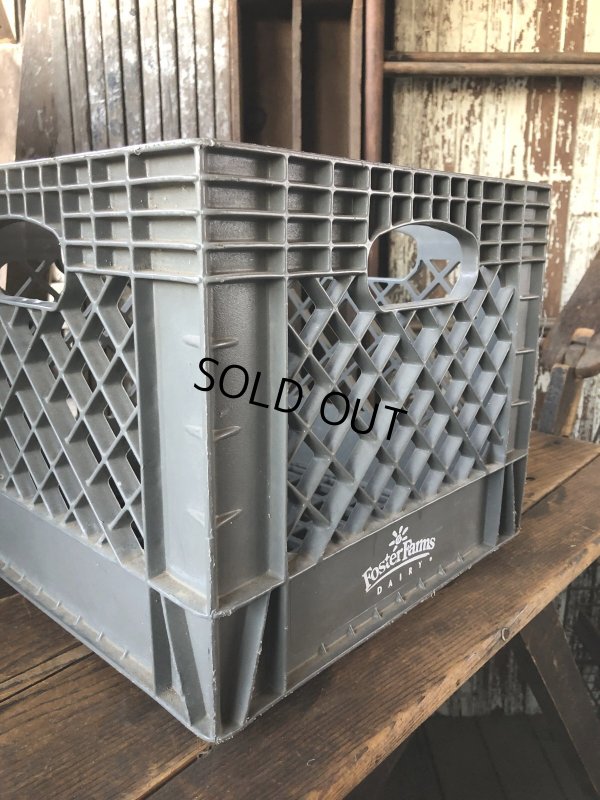 画像3: Vintage USA  DAIRY FOODS Heavy Duty Plastic Milk Crate Foster Farms (M) 