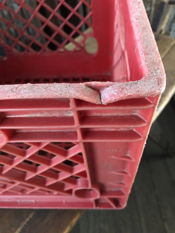 画像8: Vintage USA  DAIRY FOODS Heavy Duty Plastic Milk Crate Oakhurst (V) 