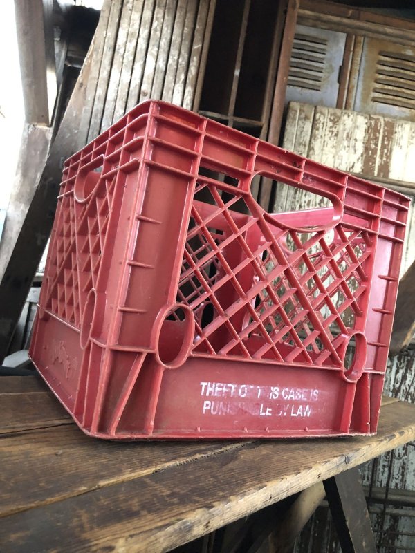 画像2: Vintage USA  DAIRY FOODS Heavy Duty Plastic Milk Crate Oakhurst (V) 