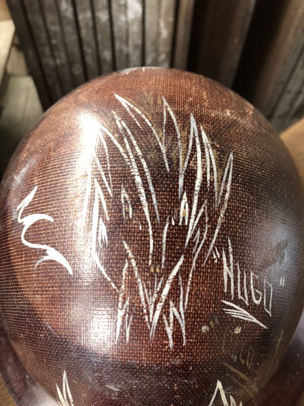 画像14: Vintage MSA Skullgard Fiber Glass Helmet  (A064)