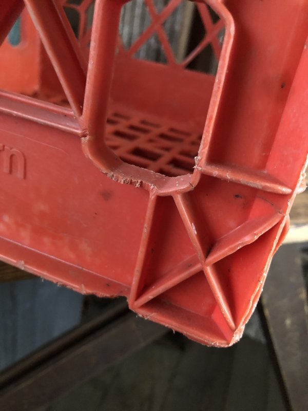 画像10: Vintage USA  DAIRY FOODS Heavy Duty Plastic Milk Crate Hawthorn Mellody (Y) 